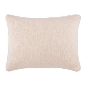 Kassatex Lafayette Vintage Softness Envelope Shams in Dusty Rose 13 x 21 New